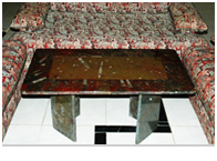 Table en marbre d''Erfoud